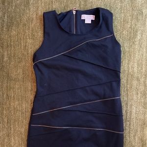 Black Michael Kors zipper dress